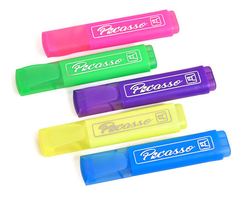 Marcador Resaltador Violeta Flúo Picasso X3 -goldin Papelerí 0