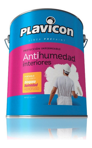 Antihumedad Plavicon 1 Kg Interior Impermeable S/ Húmedo Mm 0