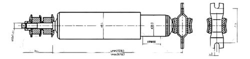 Amortiguador Delantero (2wd) Breme Gonow Alter Pick Up 0