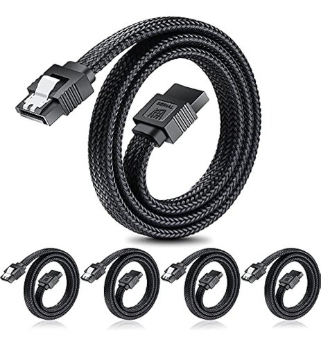 ~. Cable Sata Iii, Cable De Datos Electop 6gbps Straight Hdd 0