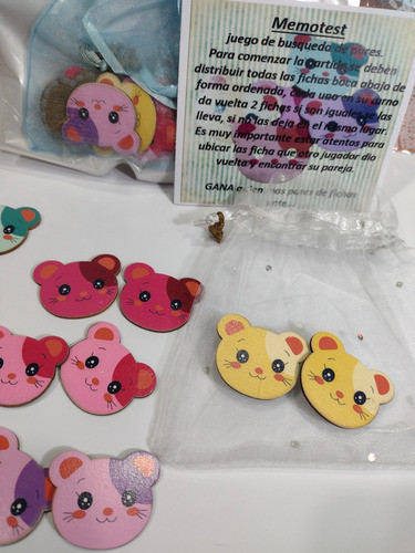 Lote De Juego Artesanal   Memotex 1