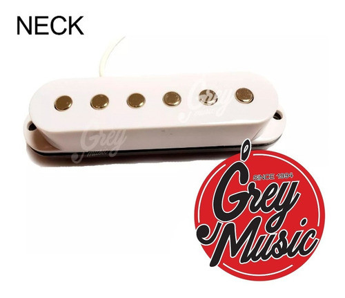 Microfono Cool Parts Simple Cps103 Neck P/ Guitarra Strato 0