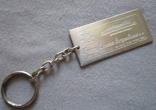 Antiguo Llavero Maritimo Barco Ferrilineas Argentinas 0