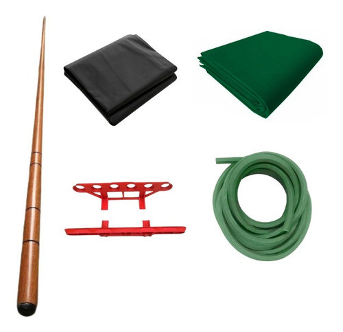 Pano Borracha L Capa Taqueira Plástica Taco P/ Bilhar 90 Cm 0