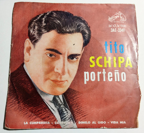 Tito Schipa Disco Vinilo Porteño 0