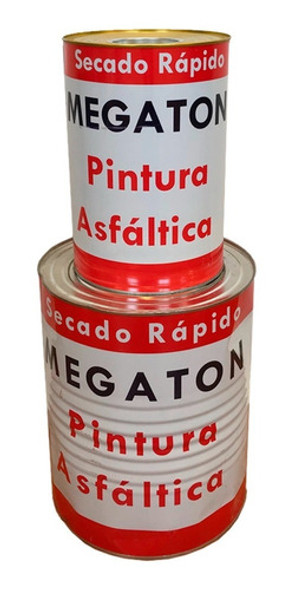 Pintura Asfaltica X10 Litros Solvente Megaton 1