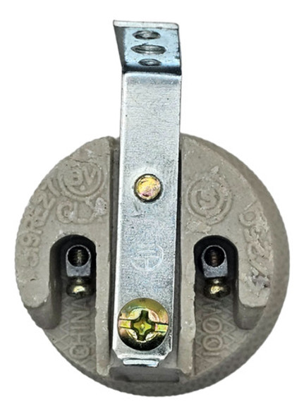 Portalampara Porcelana Ceramico Rosca Comun Soporte L 1