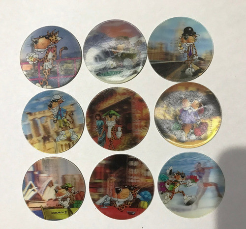 Tazos 3d Chester Por El Mundo De Pepsico. 3 A Elección! 0