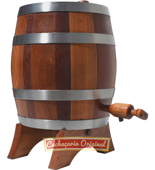 Barril Barrica Ancorote Madeira Jataúba Vertical 2l Madeira 1