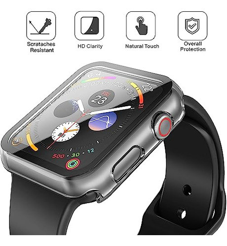 Protector Para Apple Watch S 6/5/4  44mm Clear Y Clear 1