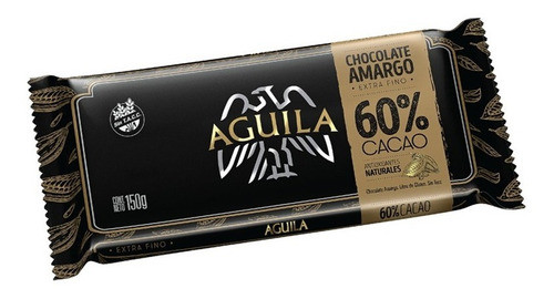 Tableta Aguila 60% Cacao 150gr (pack X15un) - La Golosineria 0