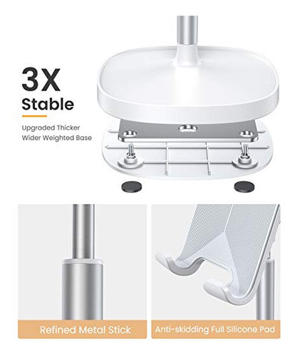 Soporte Para Teléfono Celular, Ángulo De Altura Ajustable Li 1