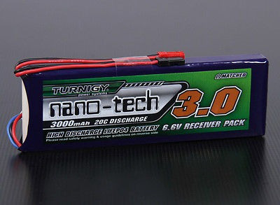 2s1p De 3000mah De Nano-tecnología Rc Turnigy 20 ~ 40 Paquet 1