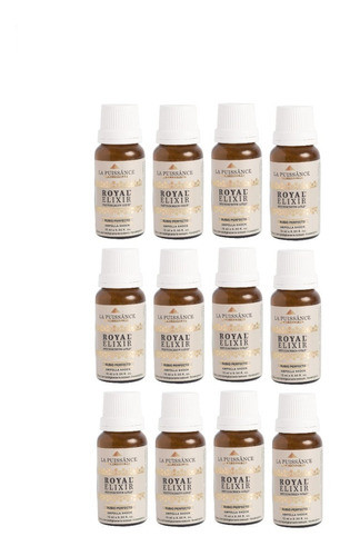 Kit 12 Ampollas Shock Rubio La Puissance Royal Elixir X15ml 0