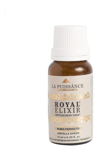 Kit 12 Ampollas Shock Rubio La Puissance Royal Elixir X15ml 1