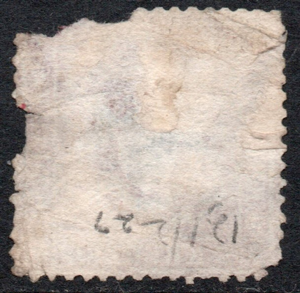 Wurtemberg (alemania) Sello Deteriorado Escudo X 9k Año 1859 1