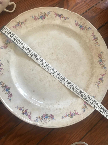 Plato Para Torta, Masas, Sandwich. Sajonio. Vintage. Divino! 0