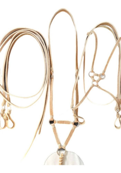 Riendas, Cabezada Y Pechera. Argollas De Acero Inoxidable. 0