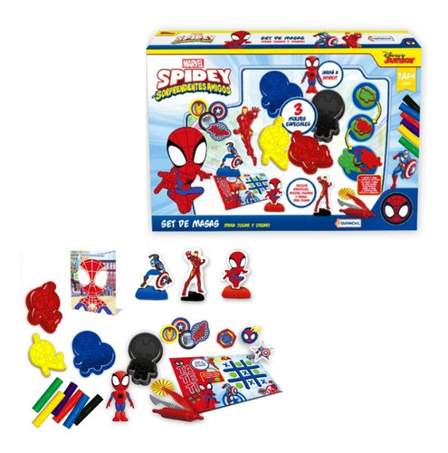 Set De Masas Spiderman 3 Moldes Tapimovil 0