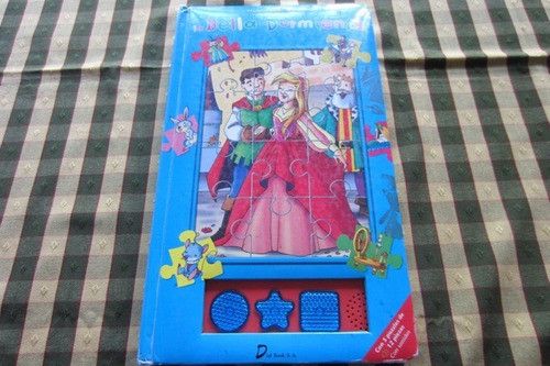 Libro Musical Didáctico De La Bella Durmiente, Con 5 Puzzles 0