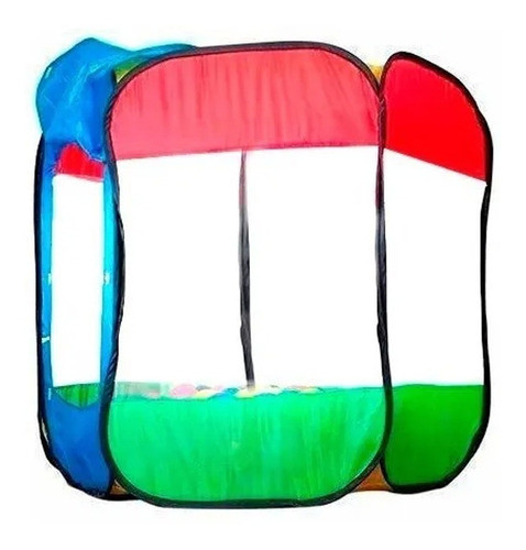 Pelotero Infantil Pentagonal Autoarmable 75 Pelotas Plegable 0