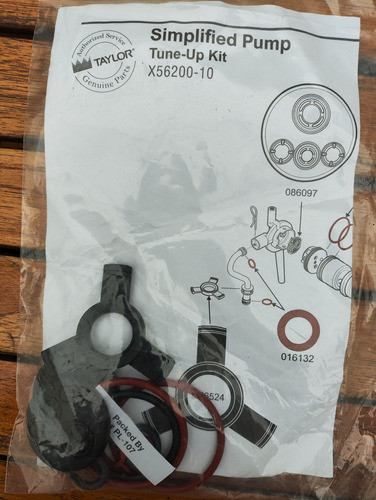 Repuestos Para Máquina De Helado Soft Marca Taylor X56200-10 0