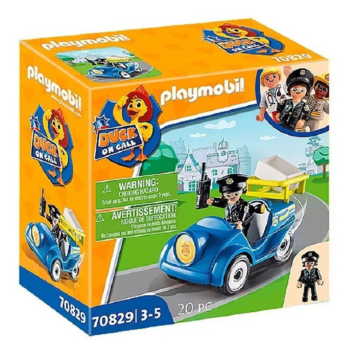 Playmobil Mini Carro Da Policia Duck On Call Sunny 70829 0