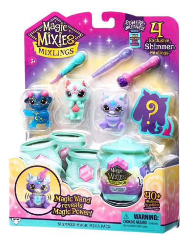 Mixlings 4 Figuras Magic Mixes  Sorpresa Set Muñecos 0