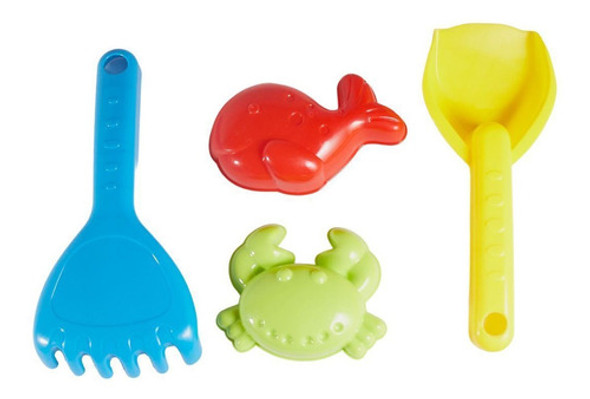 Molinillo De Playa C/accesorios En Red 28*16cm 1