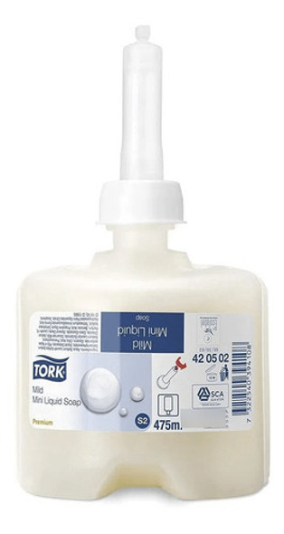 Sabonete Líquido Refil Suave Mini 475ml Tork 0 Sabonete Líquido Refil Suave Mini 475ml Tork 0