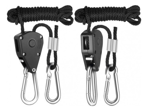 Poleas Prohanger 68 Kg Metal Garden Highpro Cultivo Indoor 1