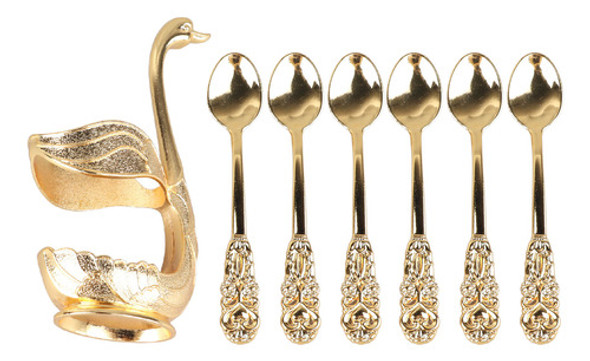 Suporte Para Colher De Café, Elegante Espelho De Liga Leve E 0