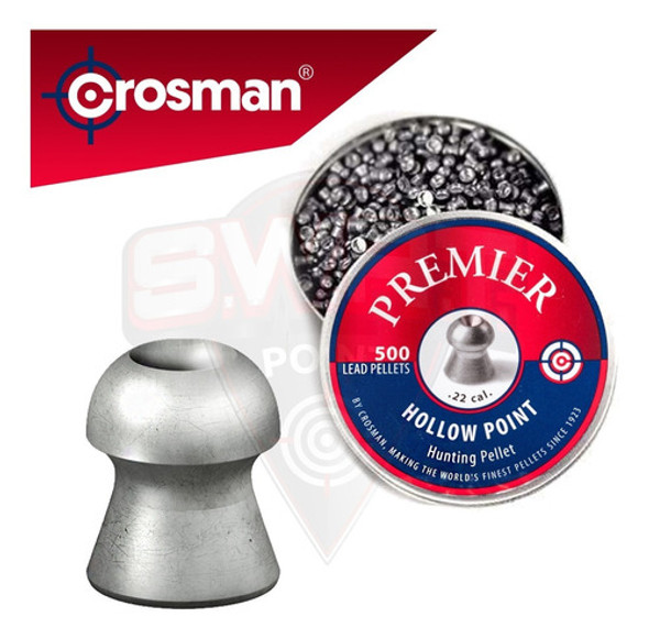 Combo Crosman Premier 5.5 X1000 - Ultra Magnum Hollow Point 1