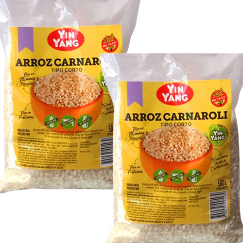 Combo X2 Arroz Carnaroli Yin Yang 500g Sin Tacc 0
