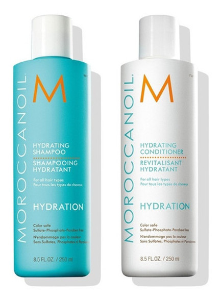 Kit Moroccanoil Hidratante Sin Sulfatos Shampoo Y Acond 0