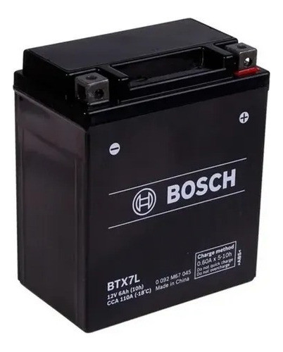 Bateria Motos Bosch 12v 6amp Ytx7l-bs New Cripton Mt03 0