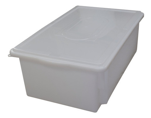 10 Caixas Plastica+tampa Açougue Polietileno 25l Camara Fria 0