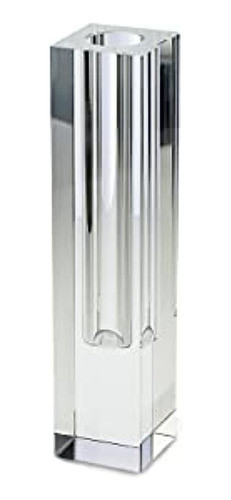 Serene Spaces Living Florero Cuadrado De Cristal Moderno Med 0