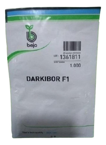 Semente De Couve Crespa Darkibor 2.500 Sementes Bejo 0