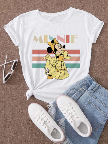 Plantillas Para Sublimar Remeras Niñas Disney P67 0