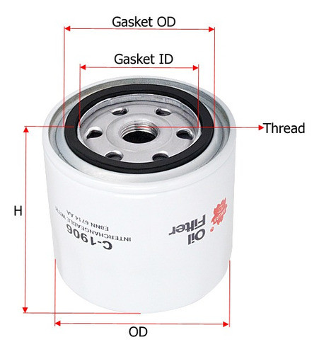 Filtro Aceite Jeep Wrangler Ii (tj) 4.0 I 170cv Nafta 1996 A 0
