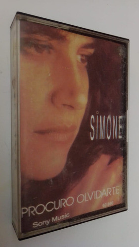 Cassette Simone Procuro Olvidarte 1991 Sony Zona Caballito 0