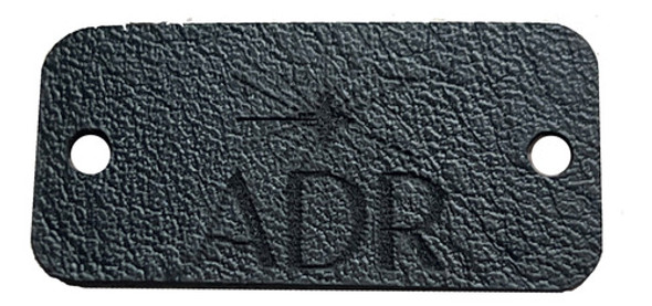 Etiquetas Cuero Pu Personalizadas 6 X 1,5 Cm 0