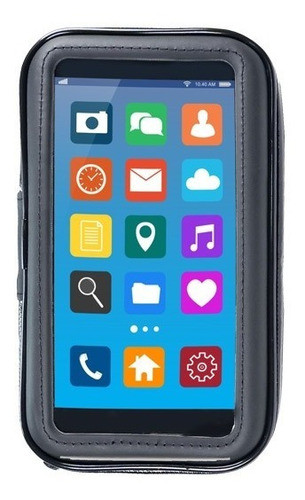 Soporte Funda Porta Gps Celular Moto Bici Impermeable Xl 1