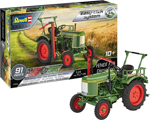 Maqueta Revell - Tractor Fendt F20 Dieselroß Easy Click 1