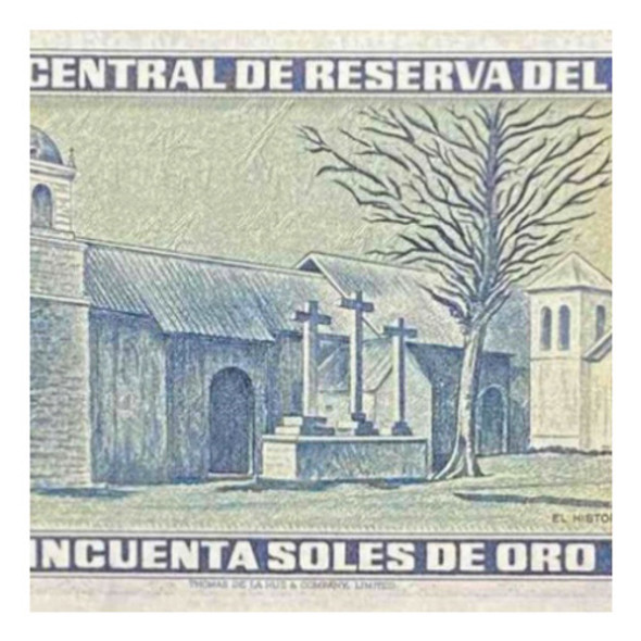 Perú - 50 Soles De Oro - Año 1974 - P #101 - Tupac Amaru 1 Perú - 50 Soles De Oro - Año 1974 - P #101 - Tupac Amaru 1