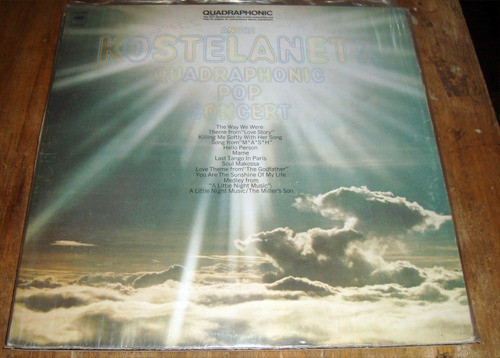 Andre Kostelanetz Quadrophonic Pop Concert Lp Usa Kktus 1