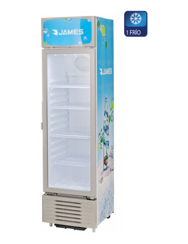 Heladera James Vitrina Vc-315 Tipo Comercial 303l 1