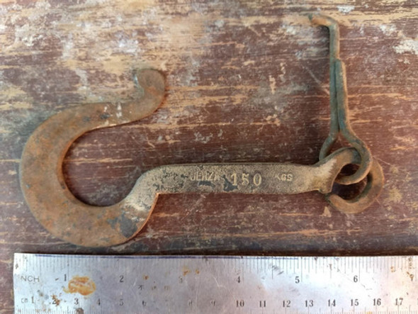 Balanza Antigua Gancho De Pilon 150 Kgs 0 Balanza Antigua Gancho De Pilon 150 Kgs 0