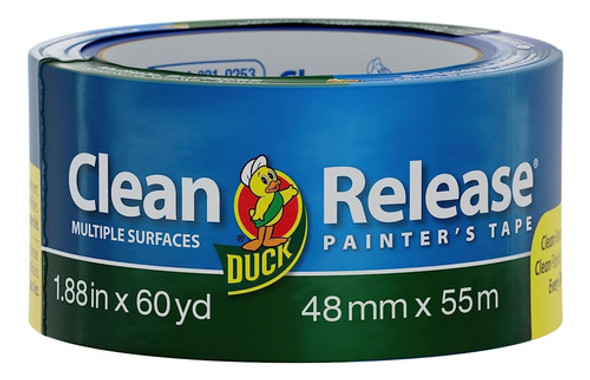 Cinta De Pintor Azul Duck Clean Release 48mm X 55mt 0